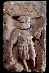 Gallo-Roman Art: Tricephal Deities or Mercury with Three Heads