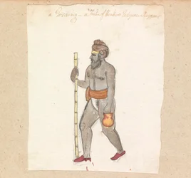 A Gosiag - A Tribe of Hindu Religious Beggars