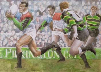 Rugby Match: Harlequins v Northampton, 1992
