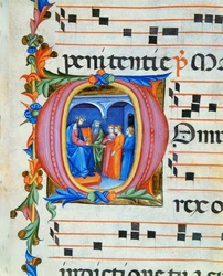 Antiphonary in Note 6, a Book which Contains the Chants to be Sung by the Choir during Mass