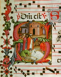Antiphonary in Note 7, a Book which Contains the Chants to be Sung by the Choir during Mass