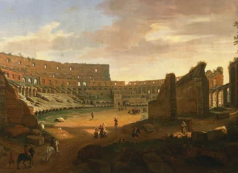 Interior of Colosseum (detail)