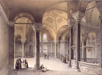 Haghia Sophia, plate 14: the Oriental Gallery