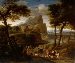 Landscape with Caravan