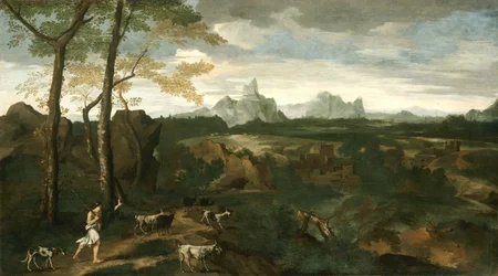 Landscape with a Herdsman and Goats
