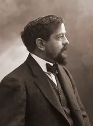 French composer (1862-1918) Claude Debussy - Portrait of the French composer Claude Debussy (1862-1918) 1908 - photo Nadar