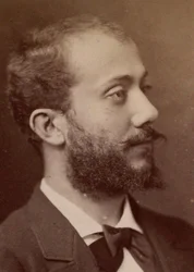 Portrait of the composer Alexandre Luigini, 1900