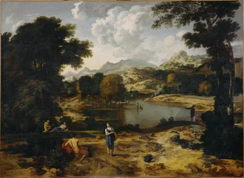 Heroic landscape with figures
