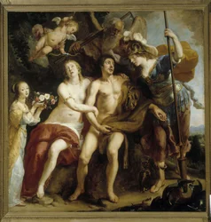 Hercules, Omphale and Minerva