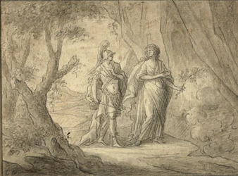 Couple in a forest