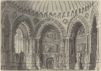 Rotunda in Gothic Style