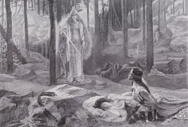 The Revelation (Brunnhilde discovering Sieglinde and Siegmund)