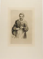 Old Woman with Basket