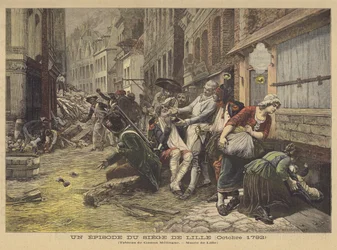 An Episode from the Siege of Lille (October 1792)