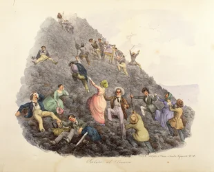 The Climb to Mount Vesuvius