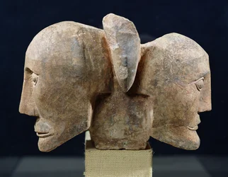 Double-headed bust of Hermes, from Roquepertuse