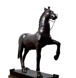Bronze votive horse
