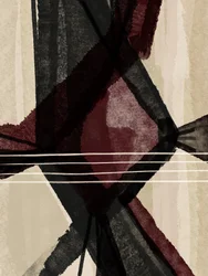 Abstract Maroon Geometry