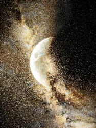 Cosmic Moon Dust