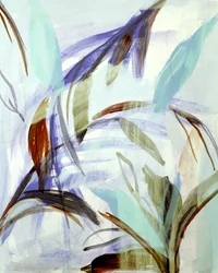 Flowing Abstract Leaves