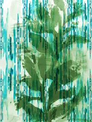 Green Watercolor Foliage