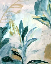 Serene Botanical Abstract