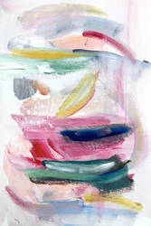 Vibrant Abstract Strokes