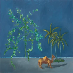 Camel and Two Trees