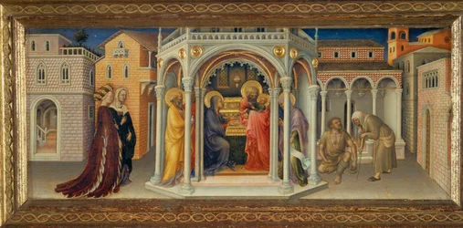 Presentation in the Temple, Panel from a Predella for an Altar in the Strozzi Chapel, Santa Trinita, Florence