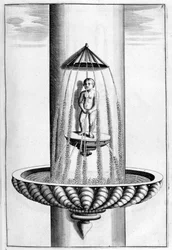 Ornamental fountain design, 1664