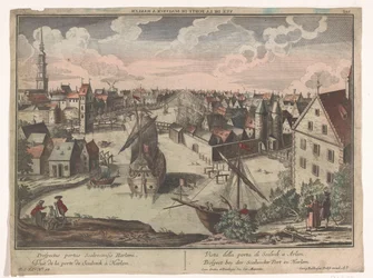 View of the Schalkwijker Gate in Haarlem