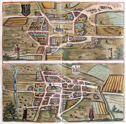 Heide and Meldorf, Germany - in 