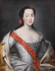 Portrait of Empress Catherine II, 1750s