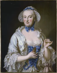 Portrait of Maria Anna Sophia of Saxony, Electress of Bavaria (1728-1797)