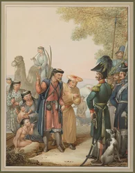 Cossacks and Kalmyks