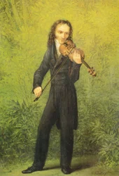 The Violinist Niccolò Paganini