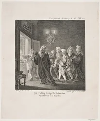 Illustration to Holberg