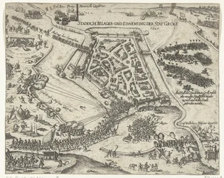 Siege of Grol by Frederick Henry, 1627