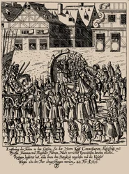 The Fettmilch Rising. Reintroduction of the Jews in Frankfurt on February 28, 1616