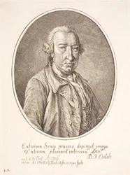 Portrait of Barthold Johan Lodde, Translator