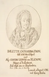 Portrait of Bolette Catharina From