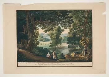View from Knuepplebanck Mountain to the Sterne