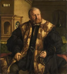 Portrait of the Nuremberg mint master Jörg Herz