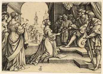 Esther before Ahasuerus