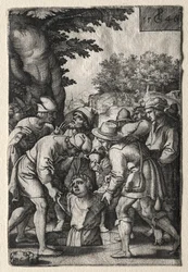 Joseph Lowered into a Well, 1546