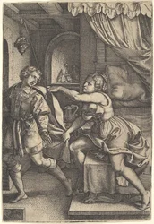 Joseph Strides Away from Potiphar