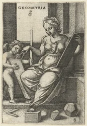 Geometry, Geometria (title on object), Seven Liberal Arts (series title)