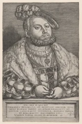 Portrait of Johann Friedrich the Magnanimous, Elector of Saxony