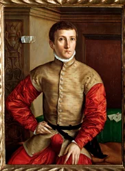 Portrait of a young man aged 18, c. 1544