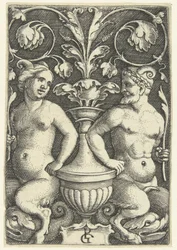 Female and Male Satyr